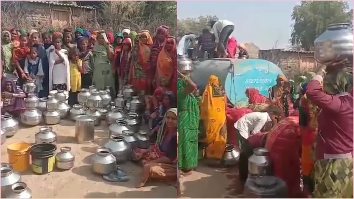 Patan News : પાટણના અનવરપુરા ગામે ભરશિયાળે પીવાના પાણીના વલખાં