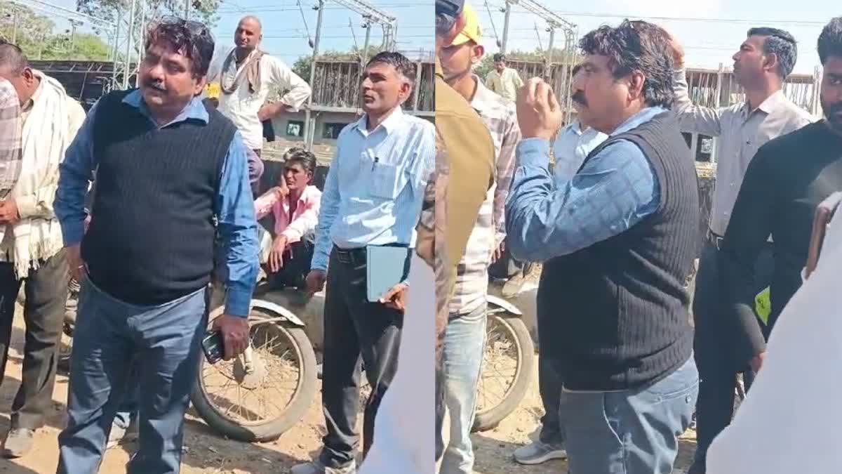 sdm abused farmers video viral