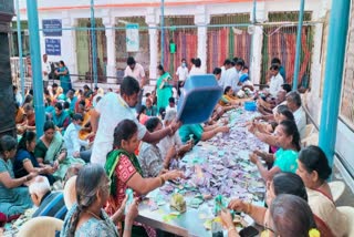 hundi counting in ghati temple