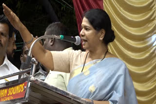 MP Kanimozhi has said that lets create E V Ramasamy Rajya across the country