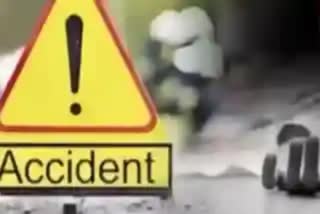 Road Accident in RTC Bus Collided With Auto at Rajula Gummada