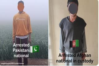 BSF Caught Pakistani and afghanistani