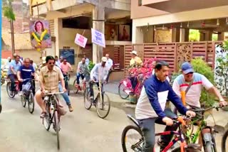 Cycle rally in Kolhapur