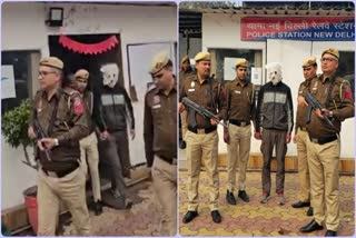 Etv Bharatkey-conspirator-of-kupwara-terror-module-arrested-at-new-delhi-railway-station