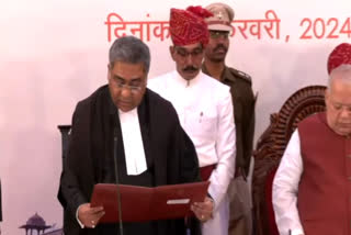 Justice MM Shrivastava took oath as chief justice