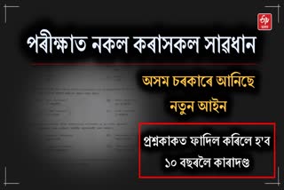 Assam Public examination Bill 2024