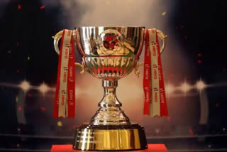 File photo: Indian Super League Trophy (Source ETV Bharat)
