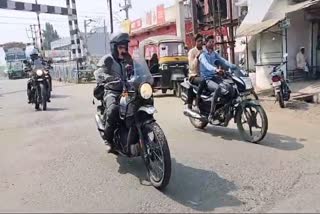 bikers reached Mandla