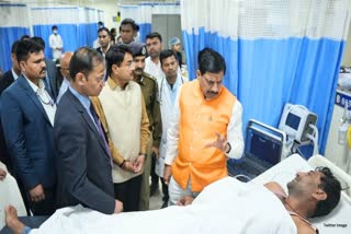 CM Mohan Yadav Meets Injured
