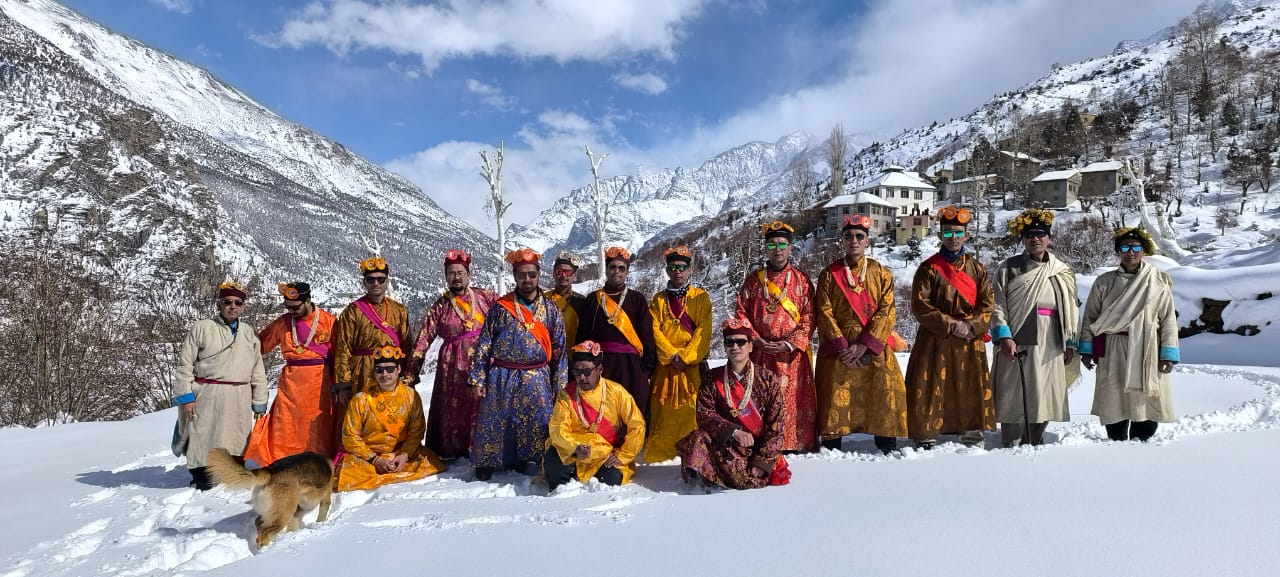 Villagers celebrate festival of daughter birth