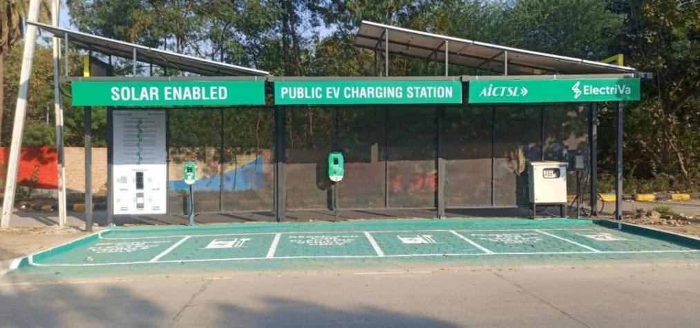 Electric vehicle charging stations