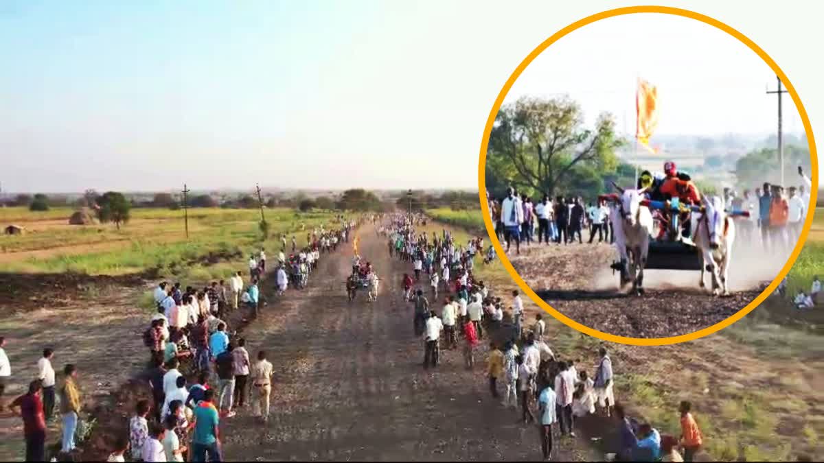 JADA RUNNING COMPETITION IN DHARWAD AS PART OF THE MURUGHAMATH JATRA