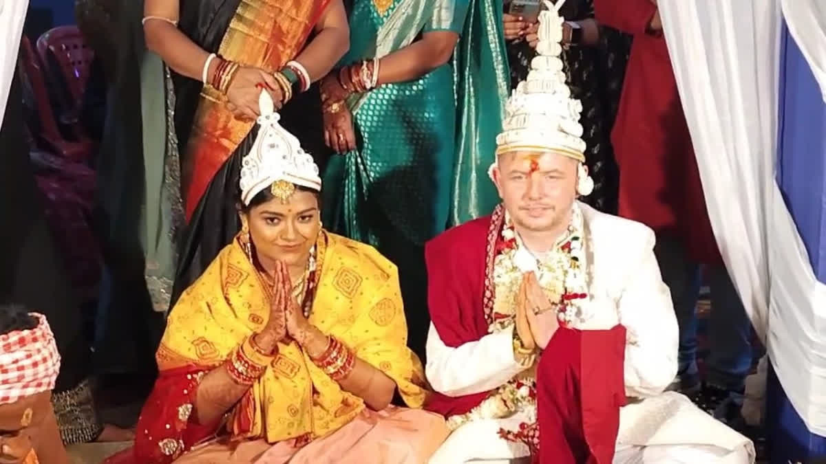 From London to Balasore: Love Unites Natasha and Luke in a Desi Wedding