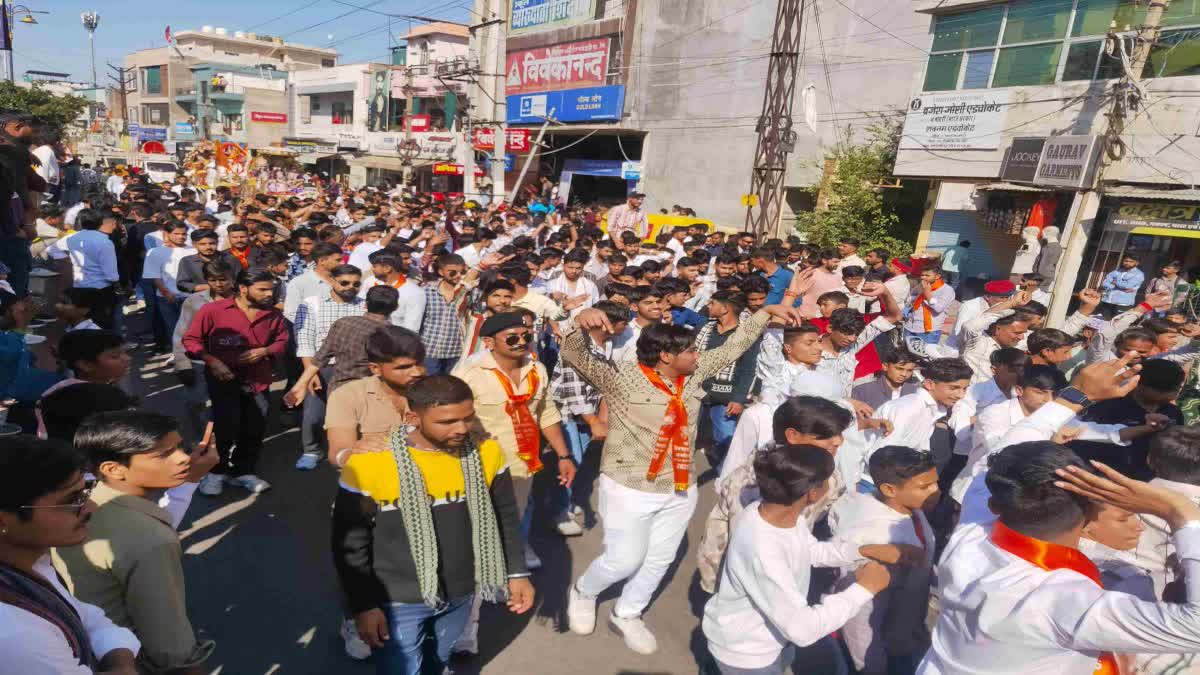 PROCESSION OF LORD DEVNARAYAN,  PROCESSION TAKEN OUT IN KOTA