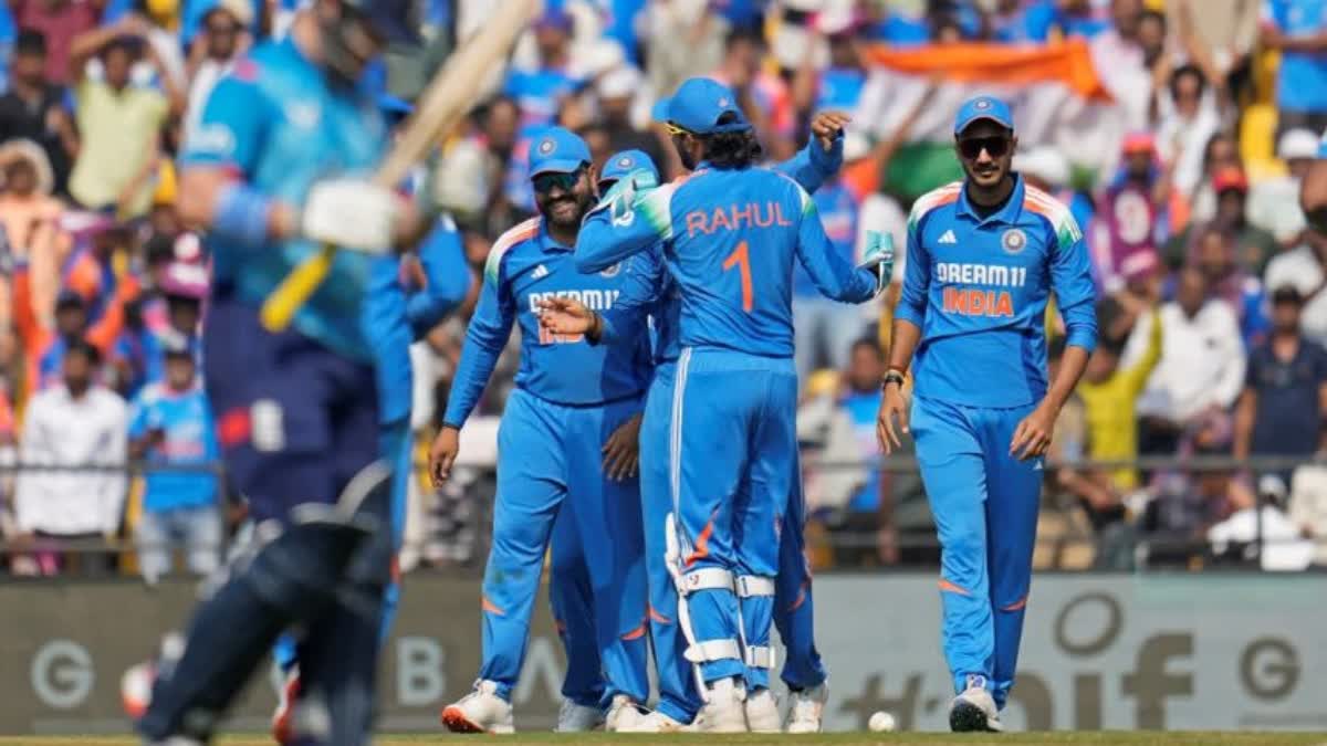 INDIA BEAT ENGLAND IN FIRST ODI