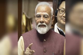 PM Modi poetic attack on congress in Rajya Sabha motion of thanks on President speech