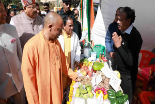 Uttar Pradesh Chief Minister Yogi Adityanath arrived in Pauri Garhwal on a two-day visit on Thursday