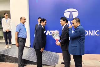 Japanese ambassador visits Tata Semiconductor Assembly and Test Project in Jagiroad