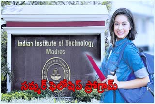 IIT Madras Summer Fellowship 2025