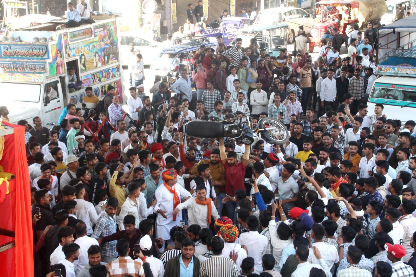 PROCESSION OF LORD DEVNARAYAN,  PROCESSION TAKEN OUT IN KOTA