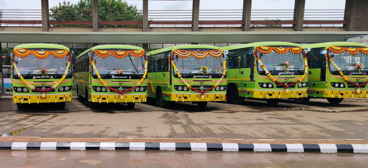 bus for yallamma devi fair