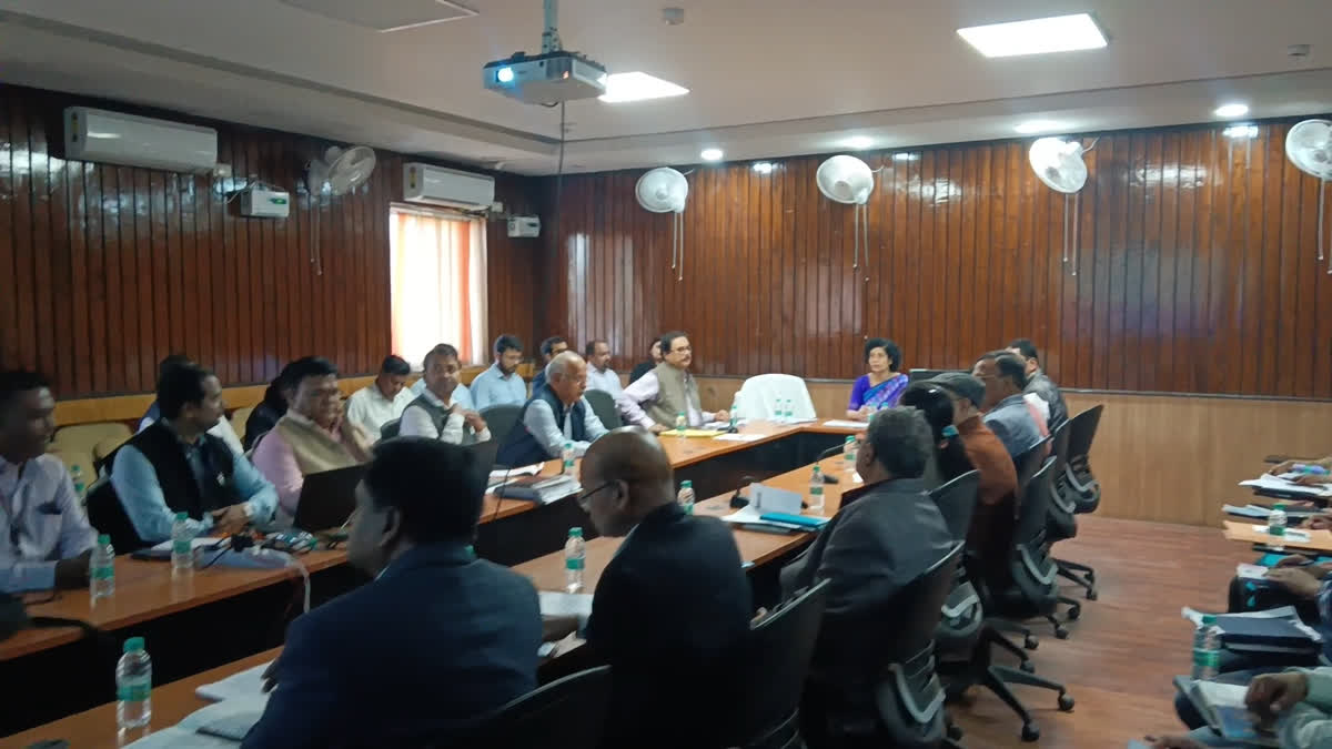 Policy Joint Secretary of Union Health Ministry held review meeting in ranchi