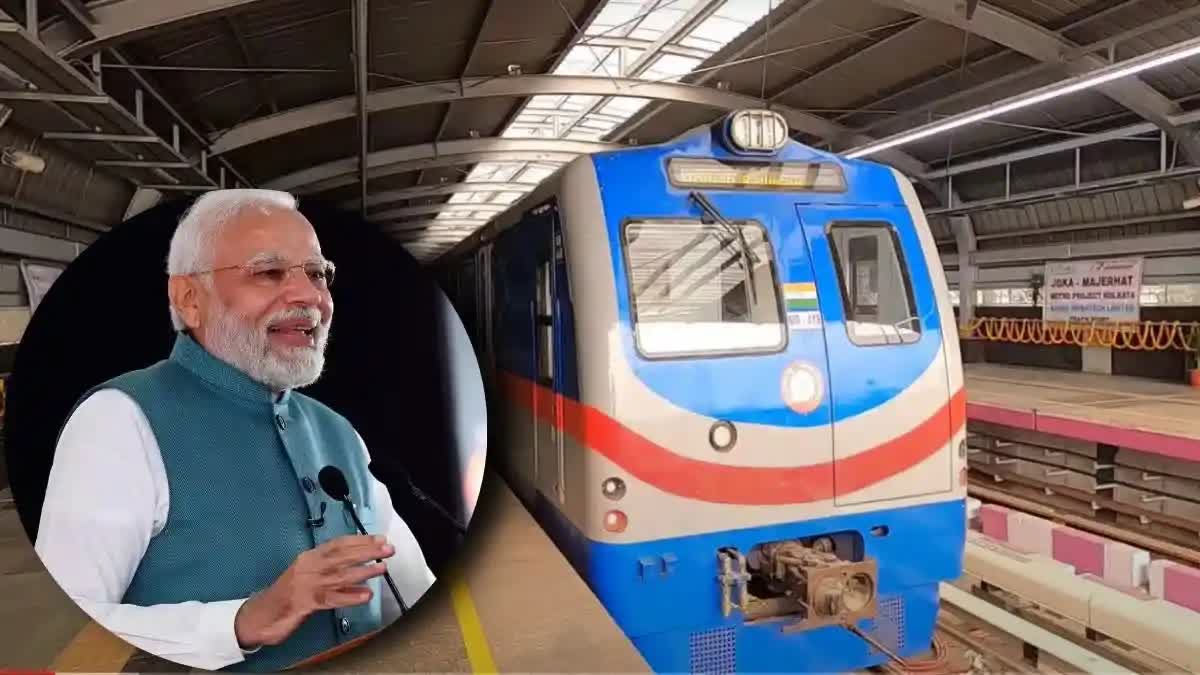PM Modi Underwater Metro Inauguration