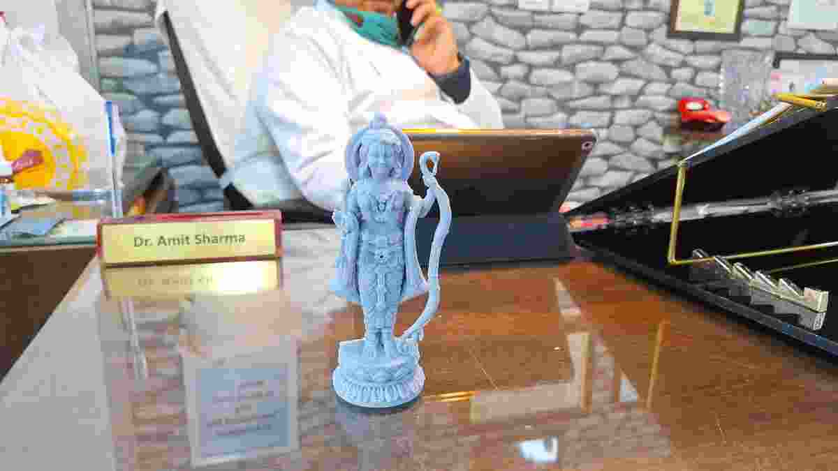 Dentist made idol of Ramlala