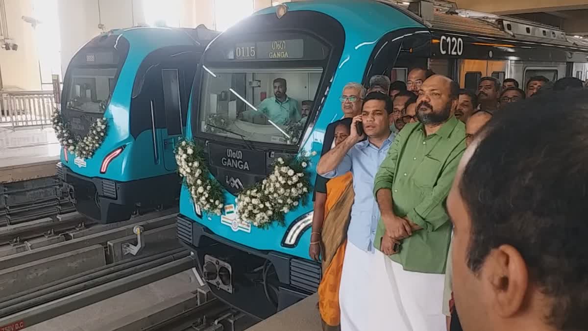 കൊച്ചി മെട്രോ  തൃപ്പൂണിത്തുറ ടെർമിനല്‍  പ്രധാനമന്ത്രി നരേന്ദ്രമോദി  Prmie minister Narendra Modi  Kochi Metro
