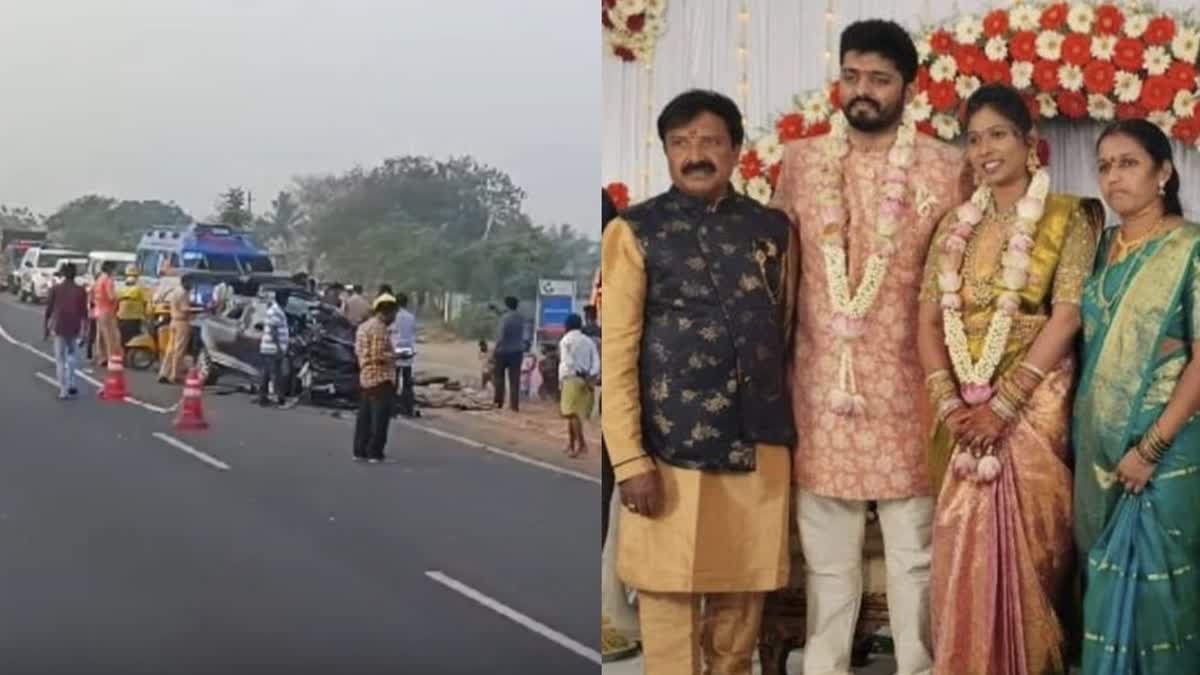Newlywed Couple Among Five Killed in Andhra Pradesh Road Accident