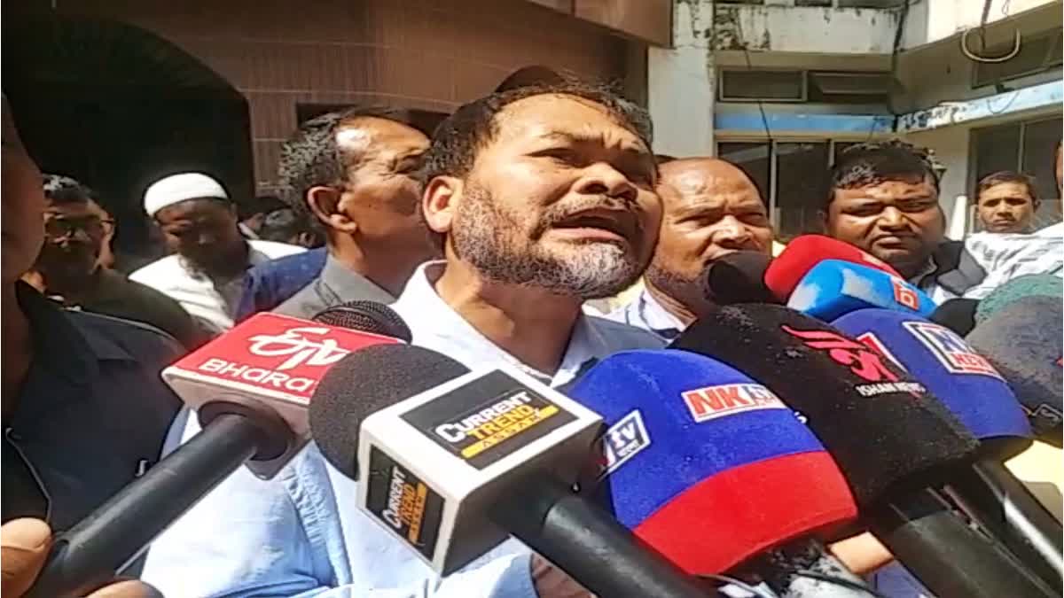 MLA Akhil Gogoi commented on Nowgong Lok Sabha constituency