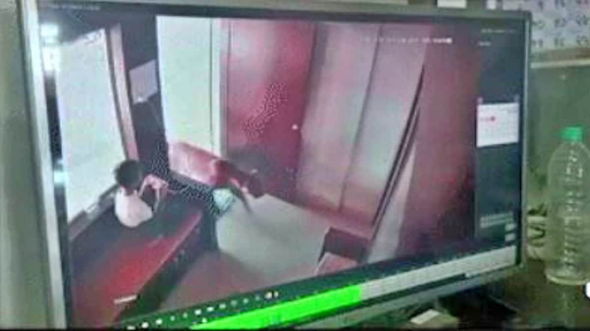 A 12-year-old boy managed to trap a leopard in a room in Maharashtra's Malegaon while showing great composure as the big cat suddenly walked in when he was playing with his phone.