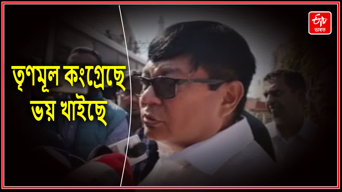 তৃণমূল কংগ্ৰেছৰ স্থিতিক লৈ দেৱব্ৰত শইকীয়াৰ প্ৰতিক্ৰিয়া