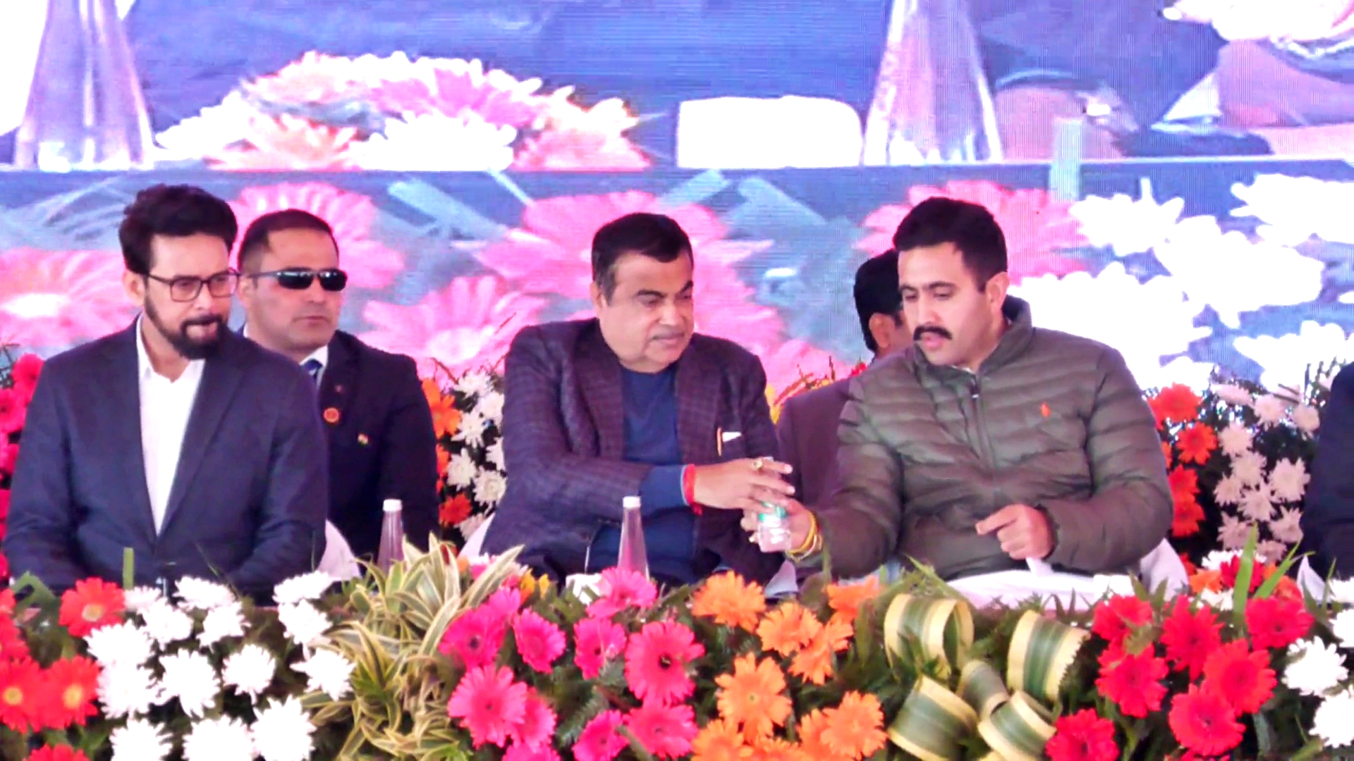 Vikramaditya Singh Praise Union Minister Nitin Gadkari in Hamirpur