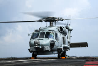 Navy Chief Admiral R Hari Kumar commissioned the country's first MH60R squadron at INS Garuda in Kochi