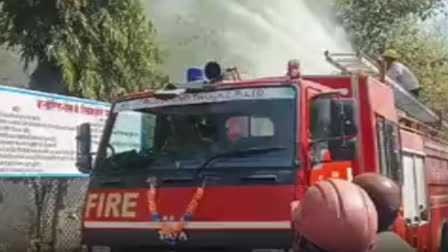 Mock drill in chemical factory of Alwar