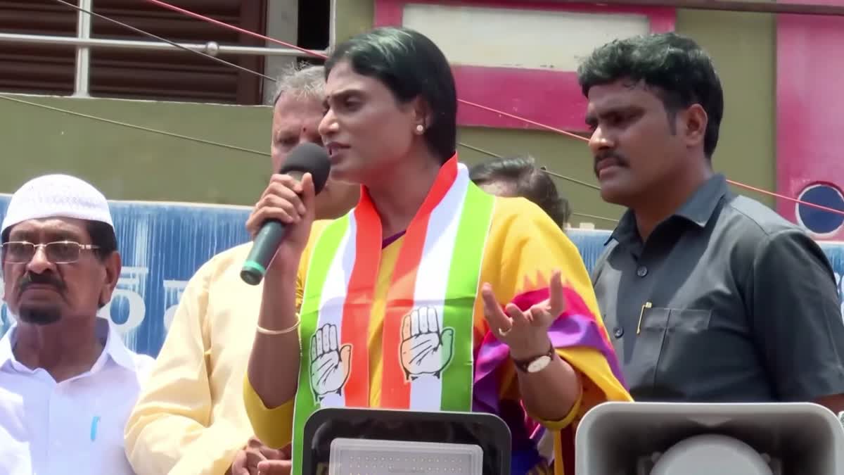 YS Sharmila Blames CM Jagan
