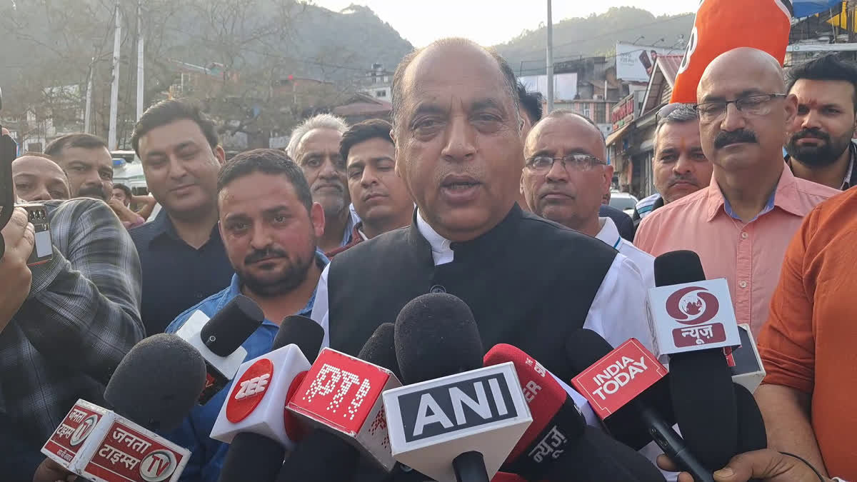 Jairam Thakur slams CM Sukhu