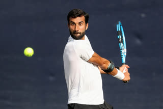 India's Yuki Bhambri and his French partner Albano Olivetti exited from the semifinals of the ATP Marrakech Open on Friday