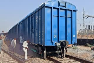 Goods Train Coaches Derailed