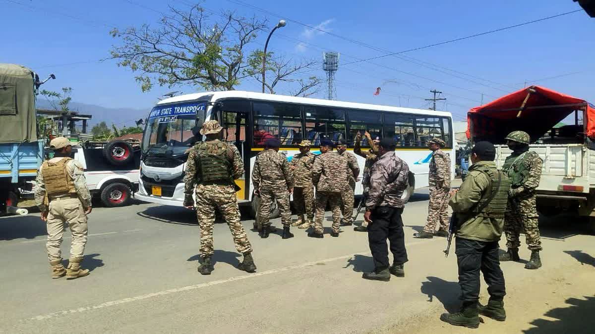 Manipur Security forces recover large cache of weapons arrest 6 insurgents