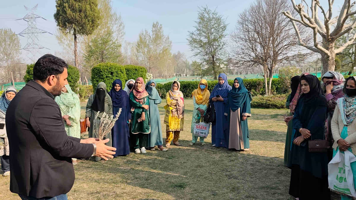 کشمیر میں ایروما مشن سے پرپل ریولیوشن کو فروغ مل رہا ہے
