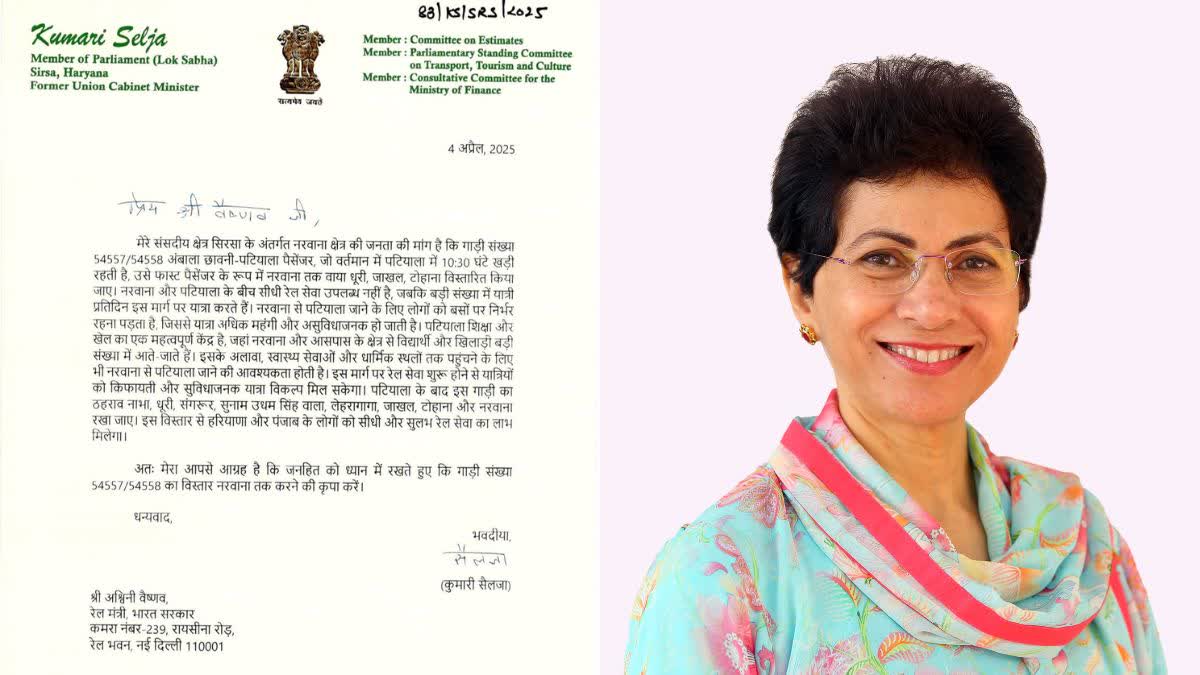 Kumari Selja on private schools