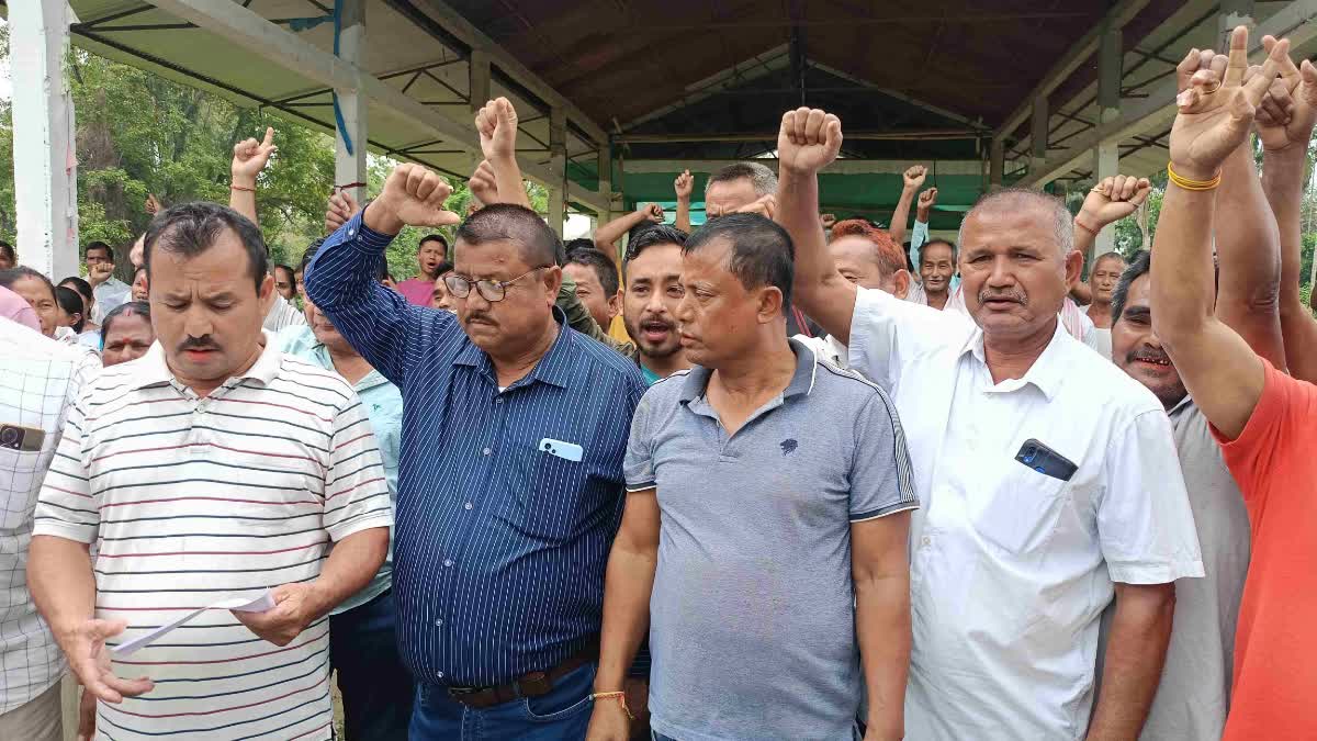 Public Protest in Dhemaji