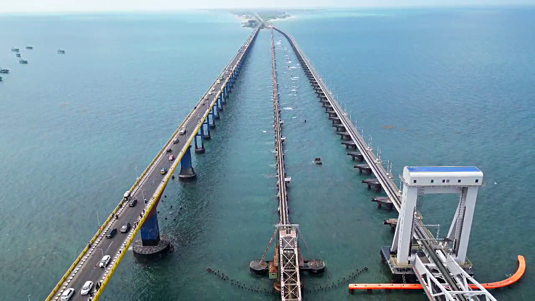 RAMESHWARAM BRIDGE INAUGURATION