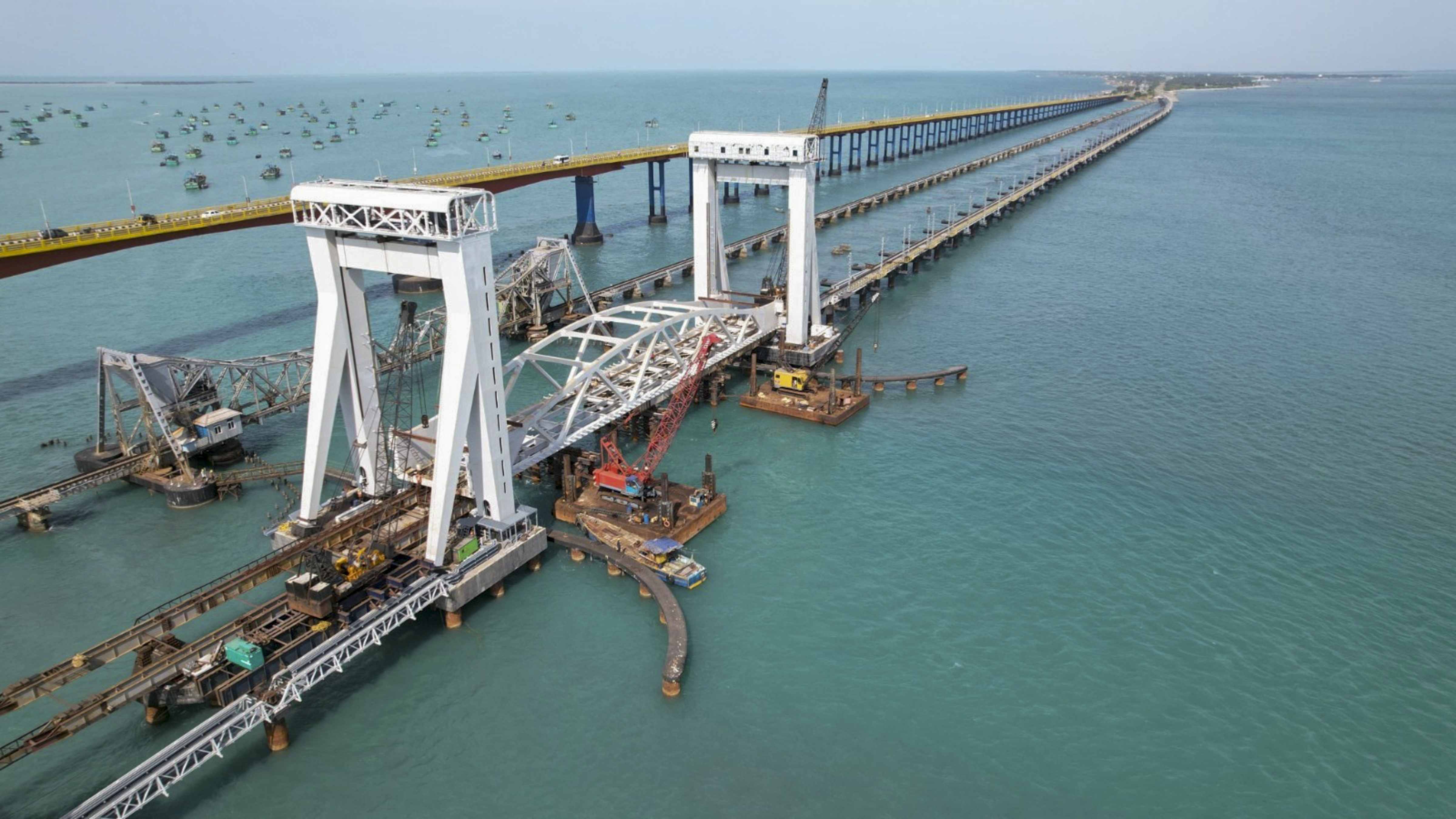 RAMESHWARAM BRIDGE INAUGURATION