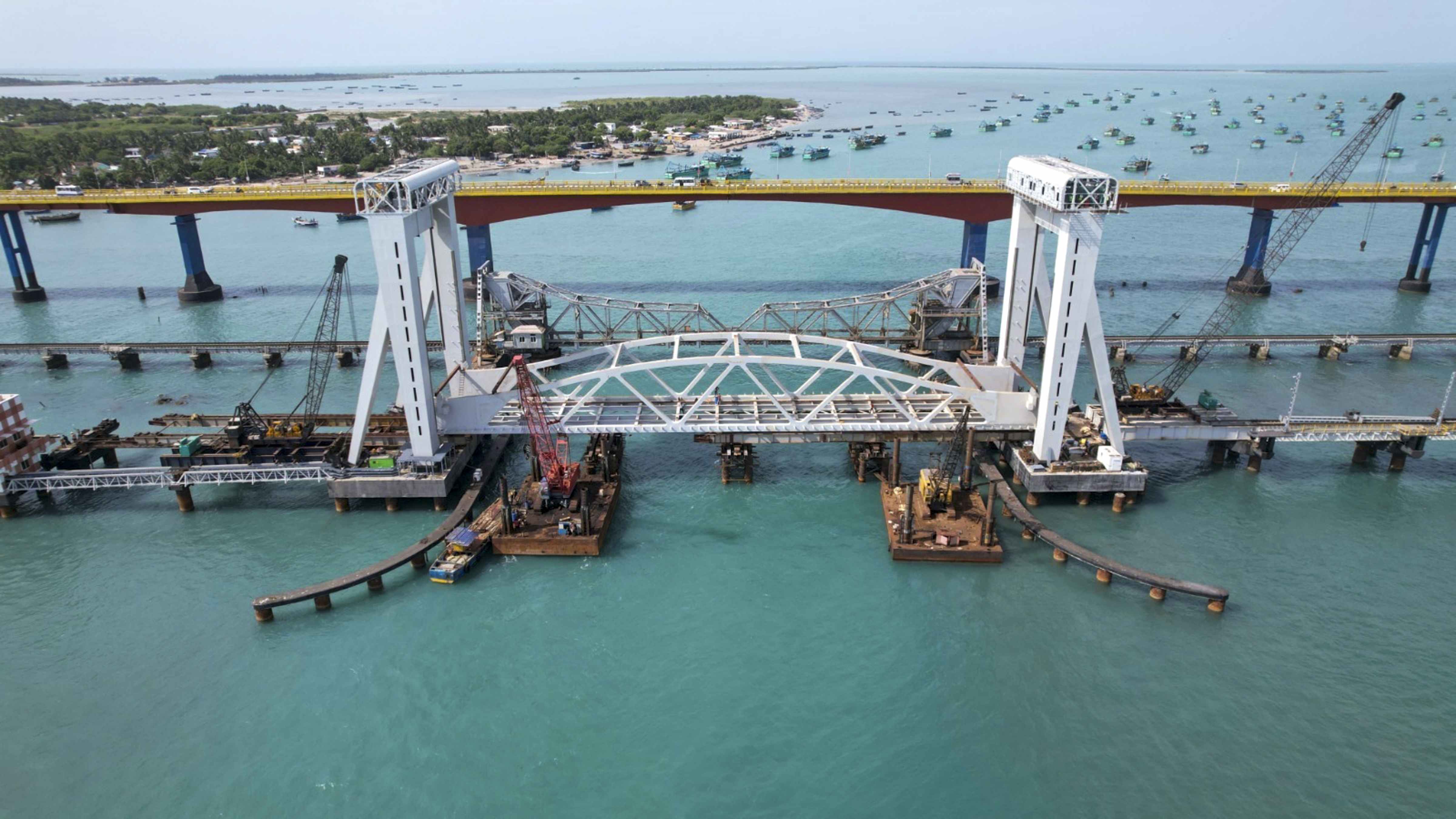 RAMESHWARAM BRIDGE INAUGURATION
