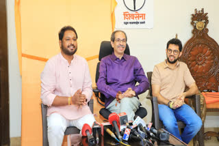 Uddhav Thackeray unveils the logo of Shiv Sena's 'Shiv Sanchar'