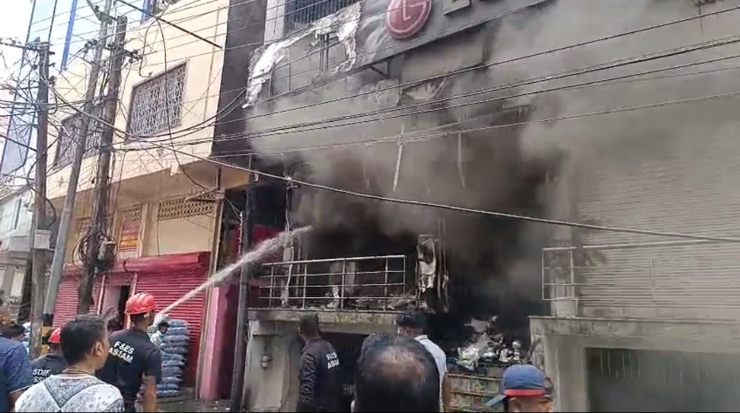 Massive fire break out