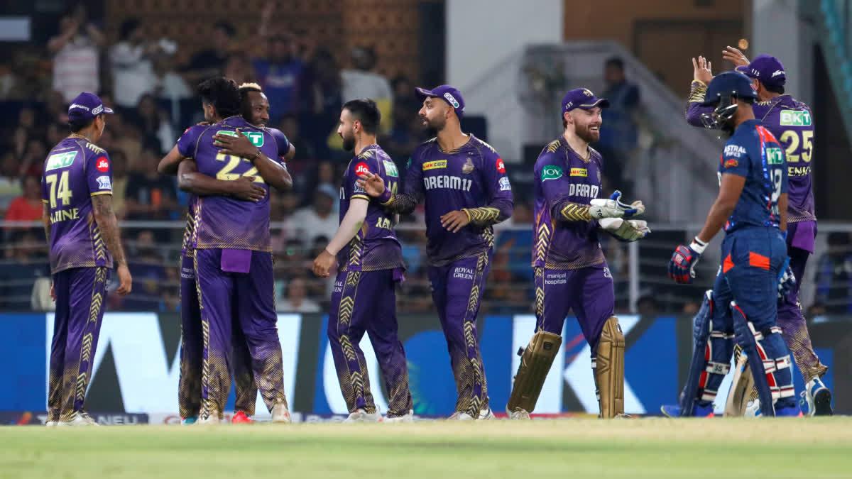 KOLKATA KNIGHT RIDERS  LUCKNOW SUPER GIANTS  IPL POINTS TABLE  IPL 2024